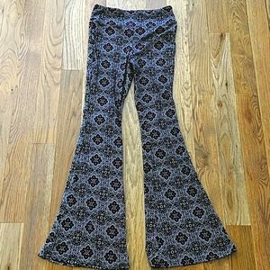 High waisted flare pants
